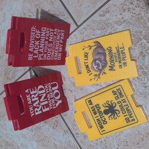 Misc Funny Desk Signs! 😂